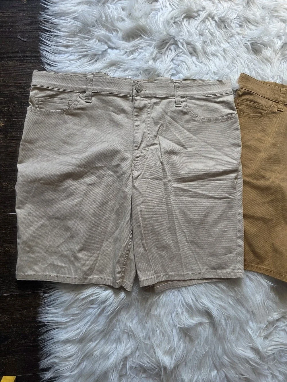 L.L. Bean Shorts in Beige and Camel
